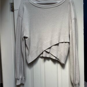 Lululemon Reversible Crossover Sweater